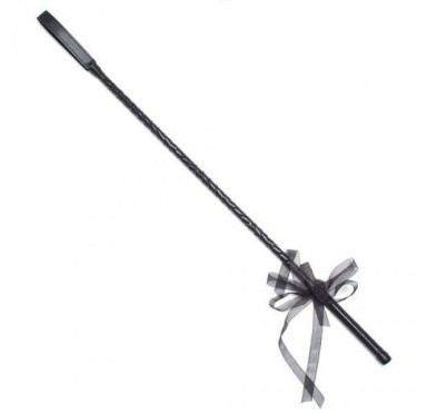 Pejcz-Frustino Ribbon Horse Whip black